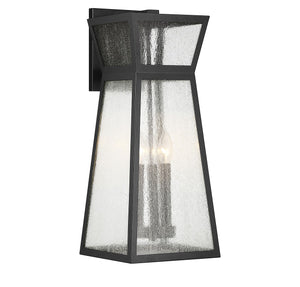 Savoy House - 5-636-BK - Three Light Outdoor Wall Lantern - Millford - Matte Black