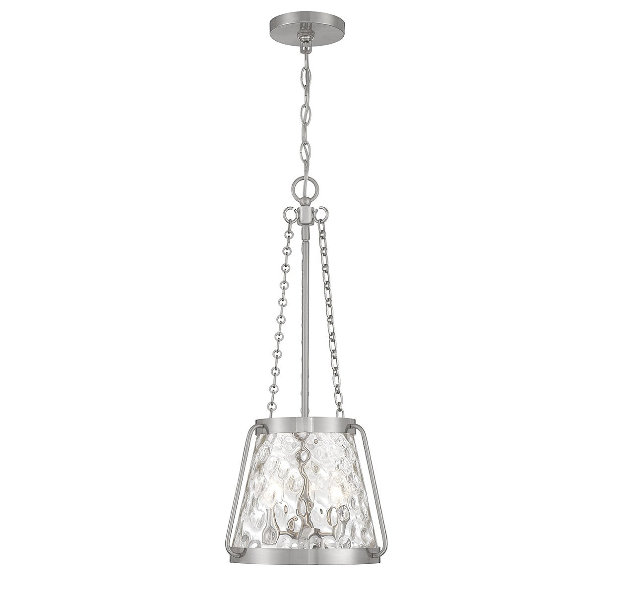 Savoy House - 7-1803-3-SN - Three Light Pendant - Crawford - Satin Nickel