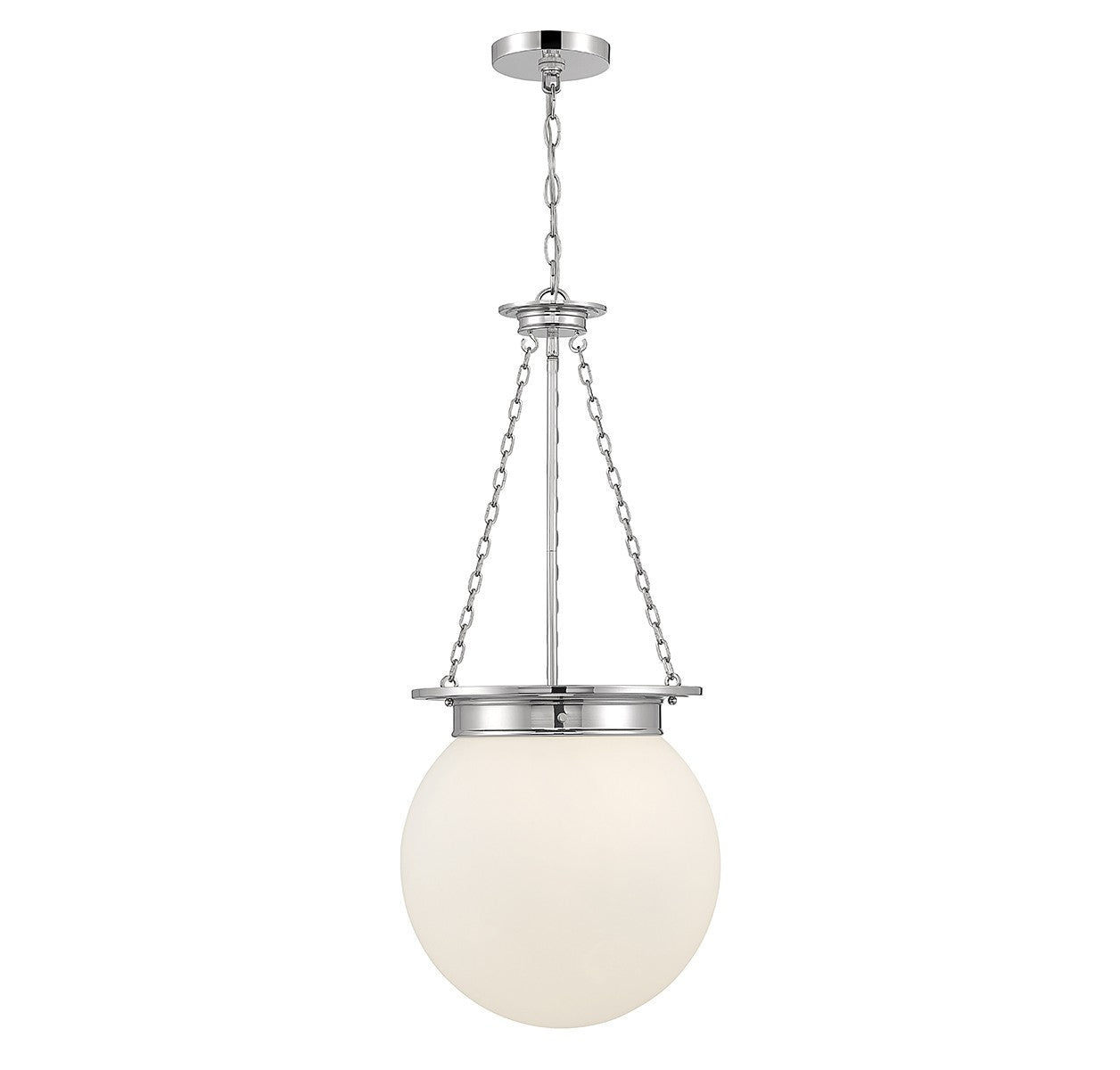 Savoy House - 7-3901-3-109 - Three Light Pendant - Manor - Polished Nickel