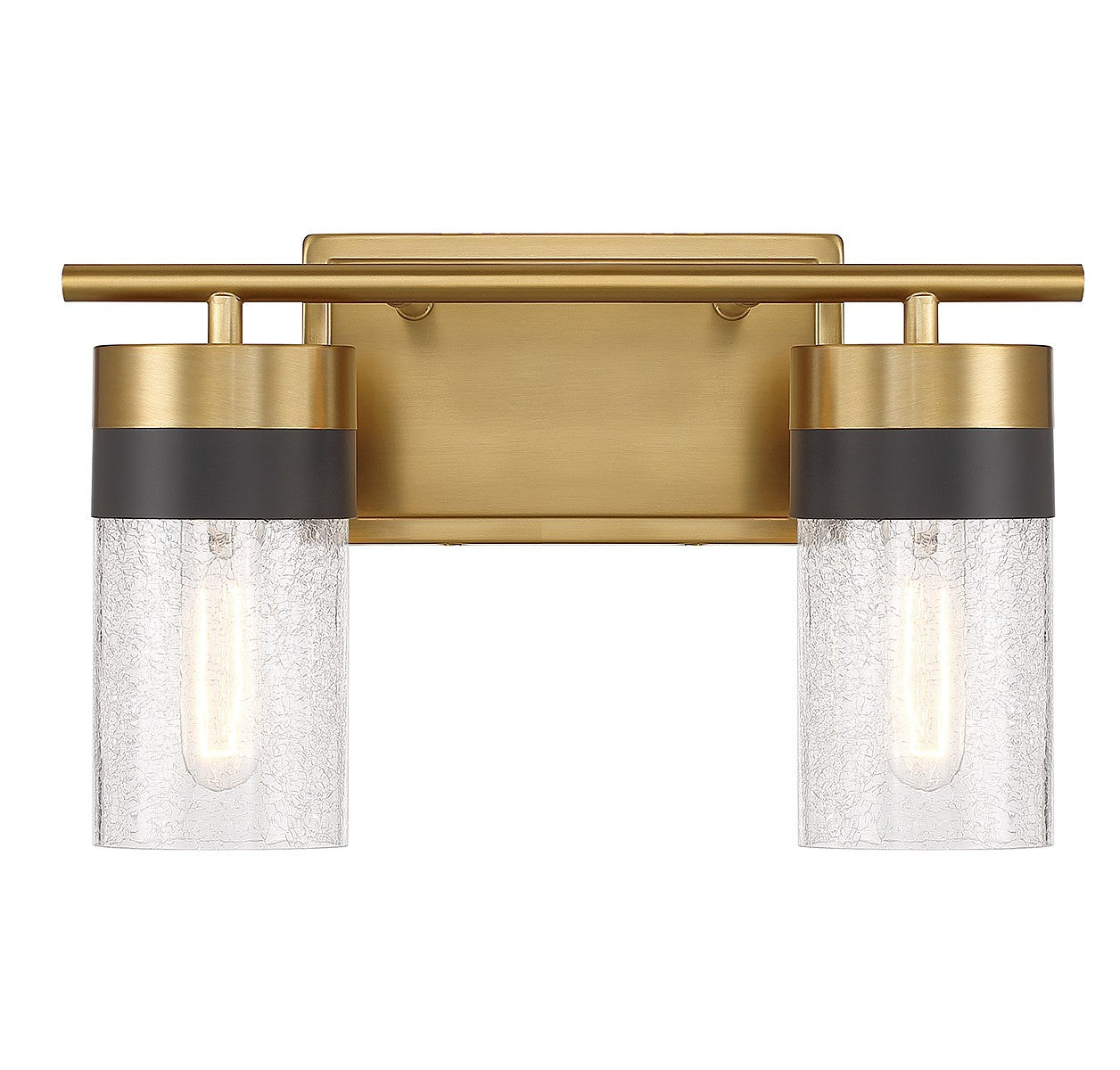 Savoy House - 8-3600-2-322 - Two Light Bathroom Vanity - Brickell - Warm Brass