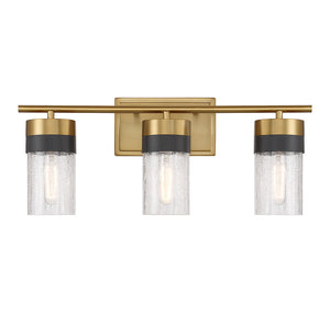 Savoy House - 8-3600-3-322 - Three Light Bathroom Vanity - Brickell - Warm Brass