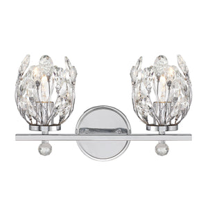 Savoy House - 8-6601-2-11 - Two Light Bathroom Vanity - Moreno - Chrome