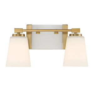 Savoy House - 8-6901-2-322 - Two Light Bathroom Vanity - Darby - Warm Brass