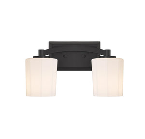 Savoy House - 8-7710-2-BK - Two Light Bathroom Vanity - Whitney - Matte Black