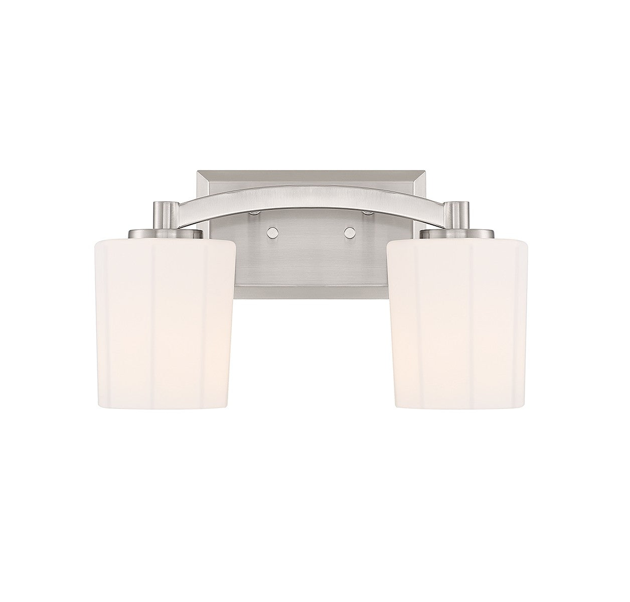 Savoy House - 8-7710-2-SN - Two Light Bathroom Vanity - Whitney - Satin Nickel