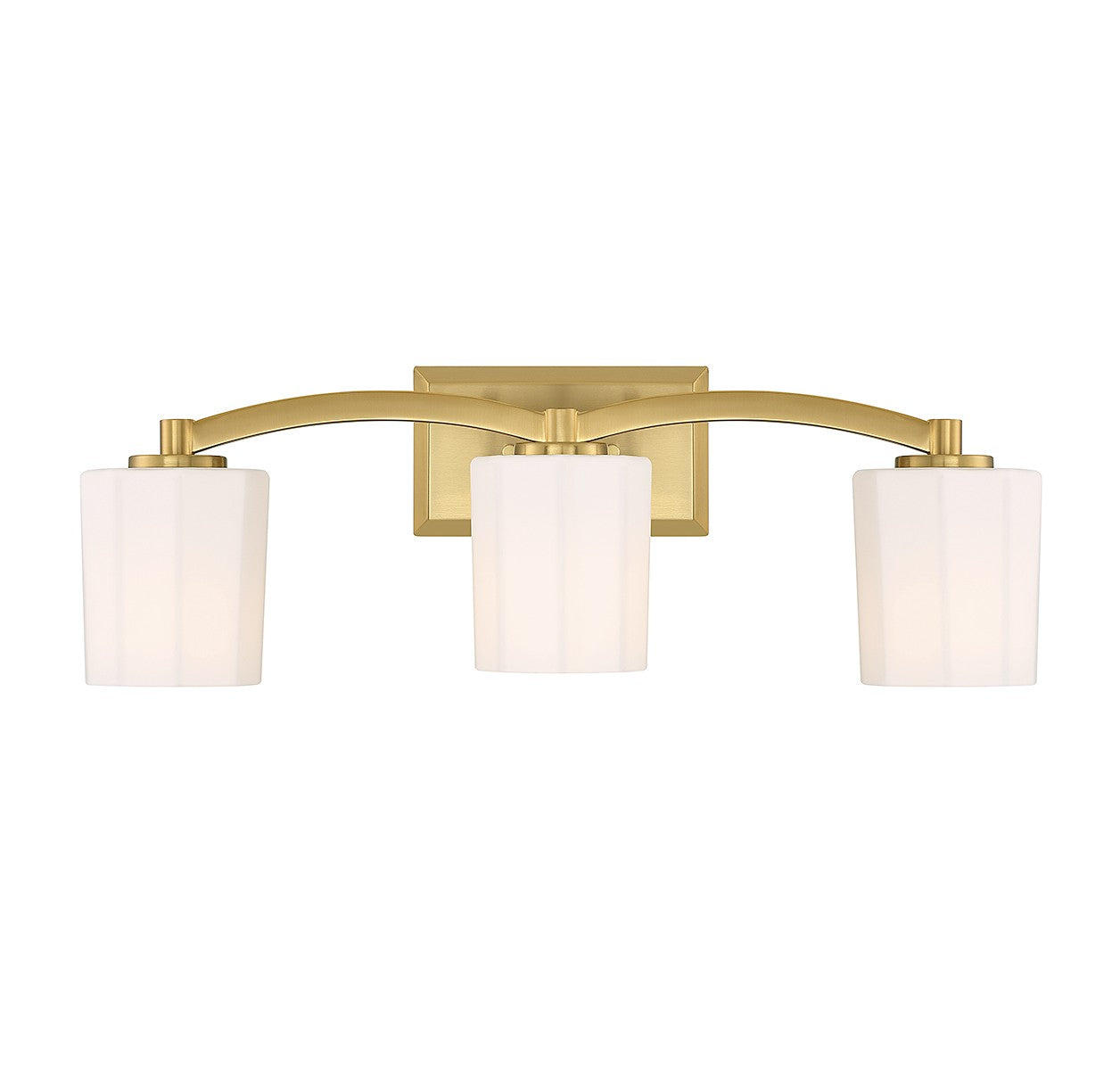 Savoy House - 8-7710-3-322 - Three Light Bathroom Vanity - Whitney - Warm Brass