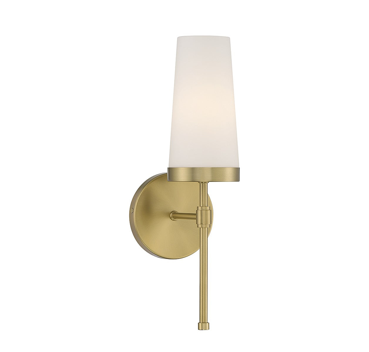 Savoy House - 9-2801-1-322 - One Light Wall Sconce - Haynes - Warm Brass