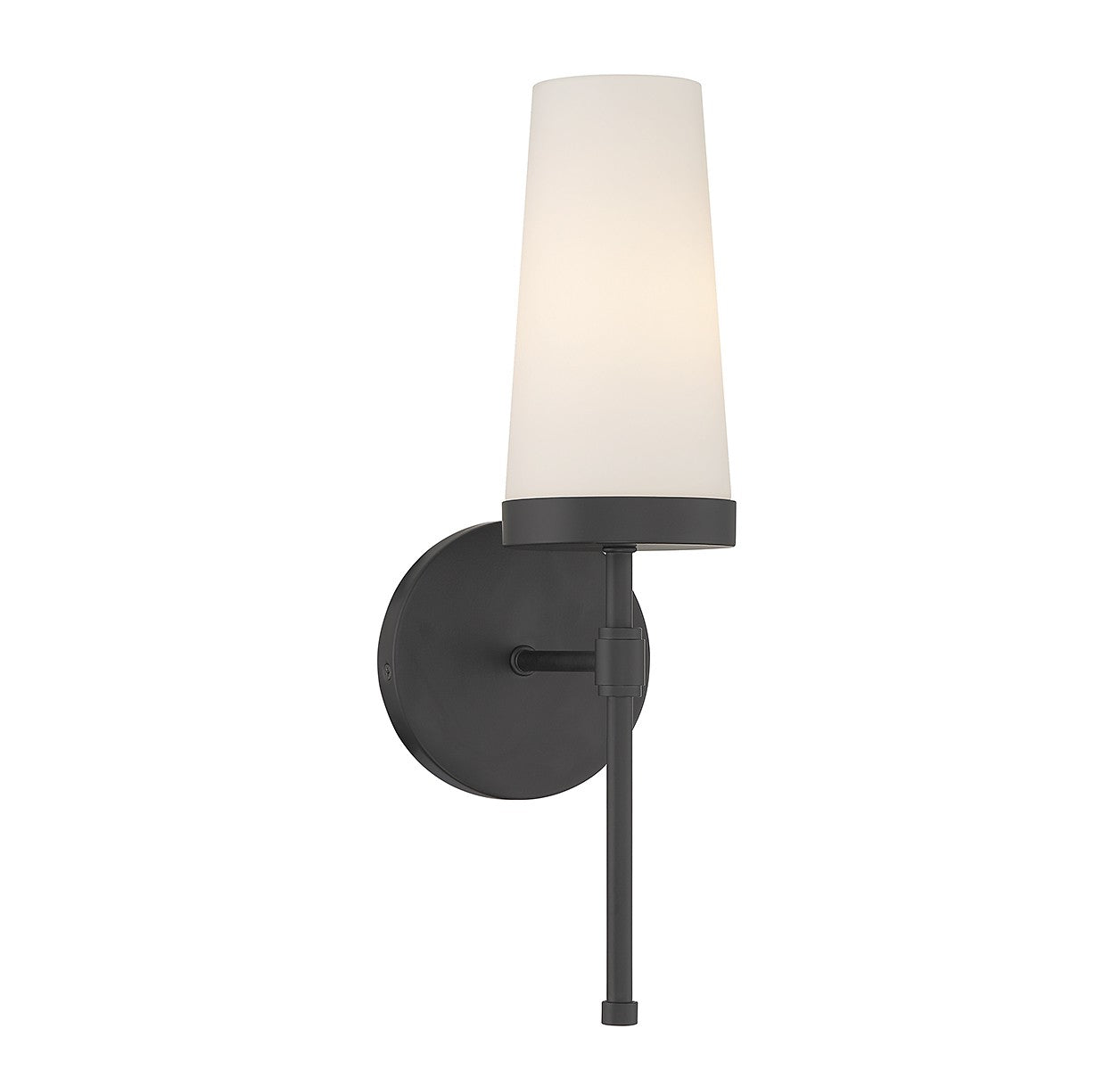 Savoy House - 9-2801-1-89 - One Light Wall Sconce - Haynes - Matte Black