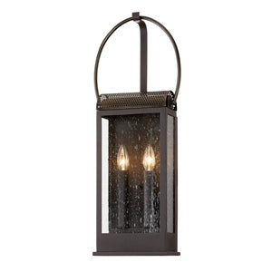 Troy Lighting - B7422-HZ/BR - Two Light Wall Sconce - Holmes - Holmes Bronze/Brass