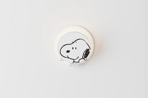 Koncept - GRW-S-MWT-SN1-HW - LED Wall Sconce - Gravy - Matte White, Snoopy