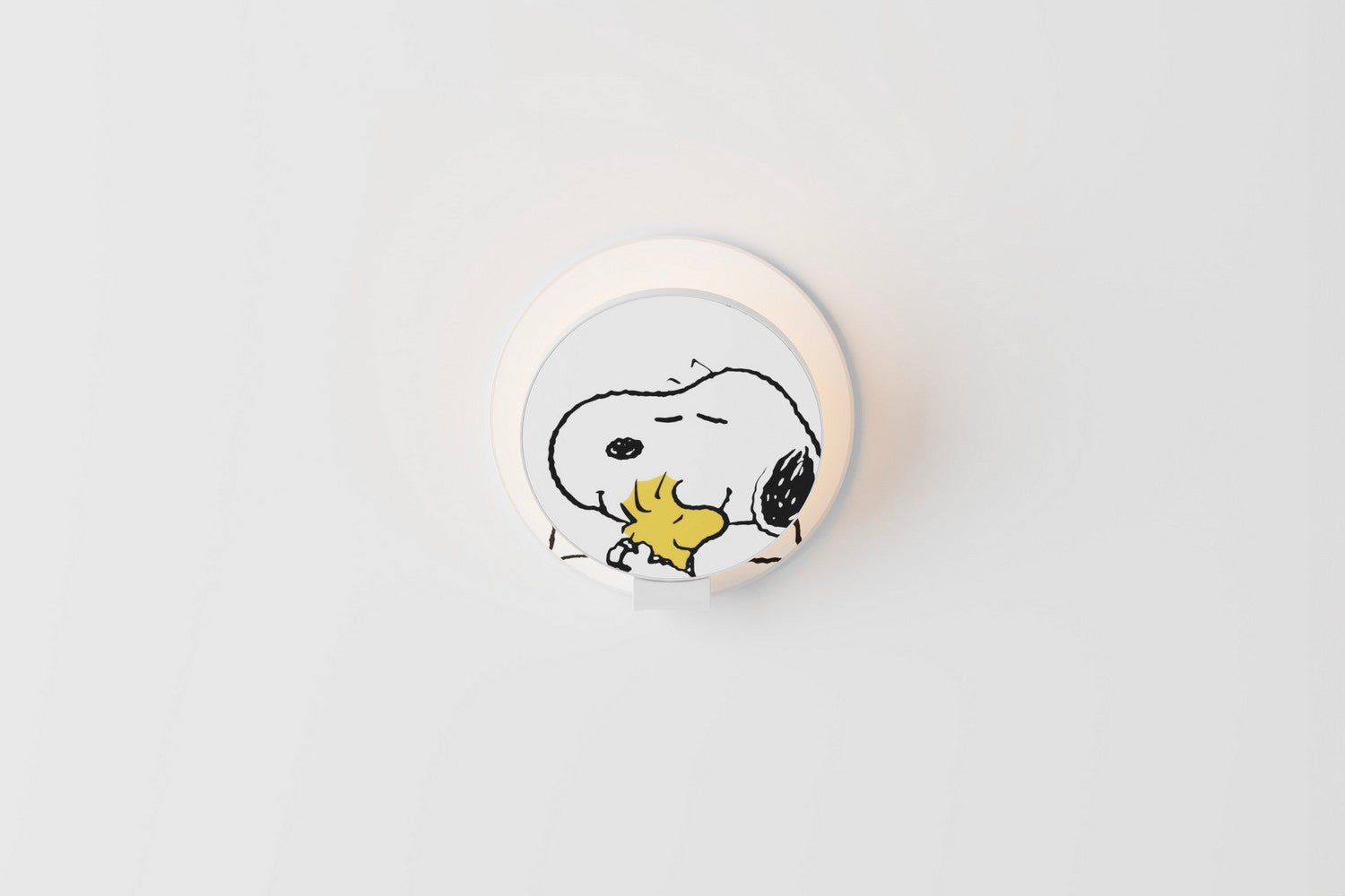 Koncept - GRW-S-MWT-SW1-HW - LED Wall Sconce - Gravy - Matte White, Snoopy Woodstock