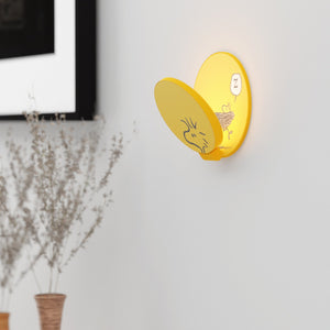 Koncept - GRW-S-WSY-WO1-PI - LED Wall Sconce - Gravy - Matte Bright Yellow, Woodstock