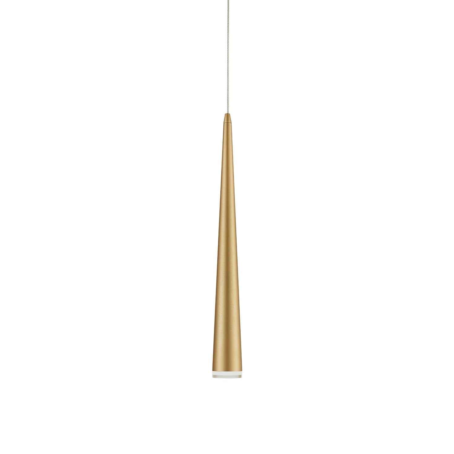 Kuzco Lighting - 401215BG-LED - LED Pendant - Mina - Brushed Gold