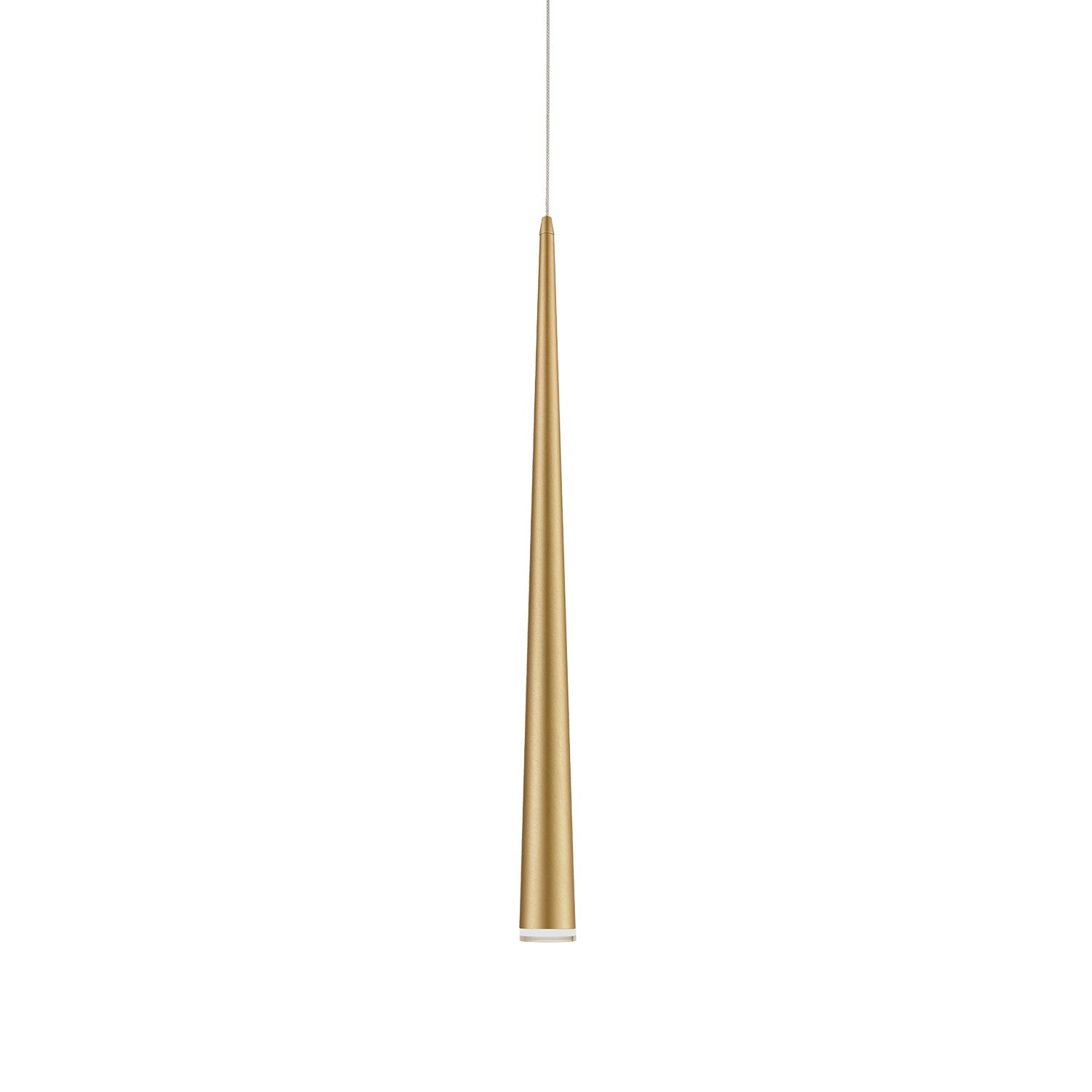 Kuzco Lighting - 401216BG-LED - LED Pendant - Mina - Brushed Gold