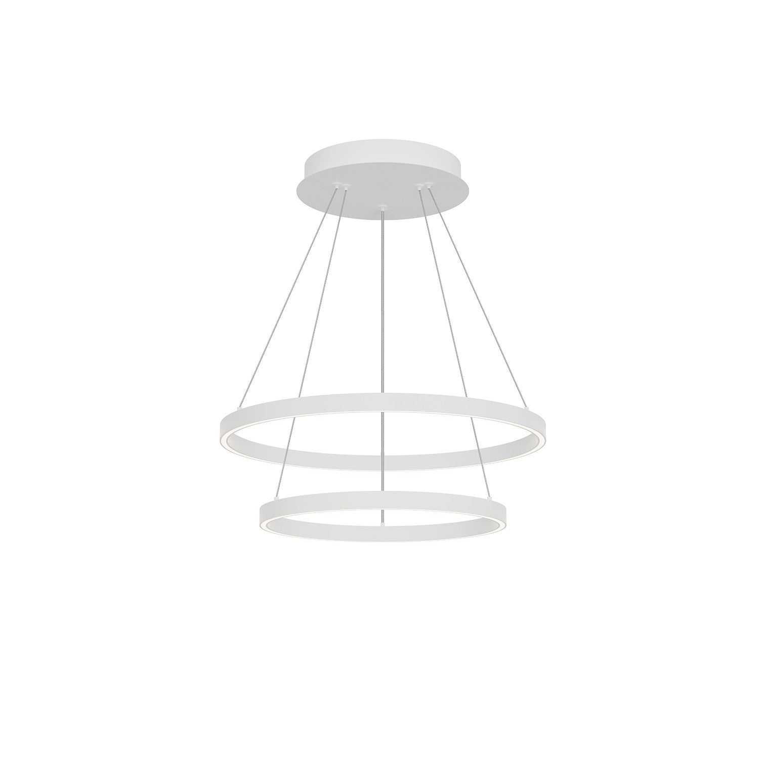 Kuzco Lighting - CH87224-WH - LED Chandelier - Cerchio - White