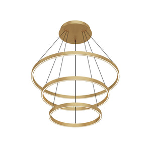 Kuzco Lighting - CH87332-BG - LED Chandelier - Cerchio - Brushed Gold