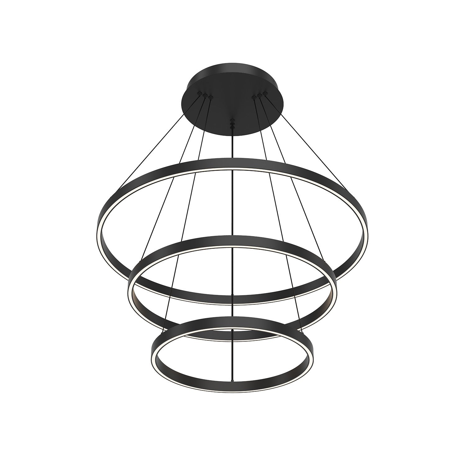 Kuzco Lighting - CH87332-BK - LED Chandelier - Cerchio - Black