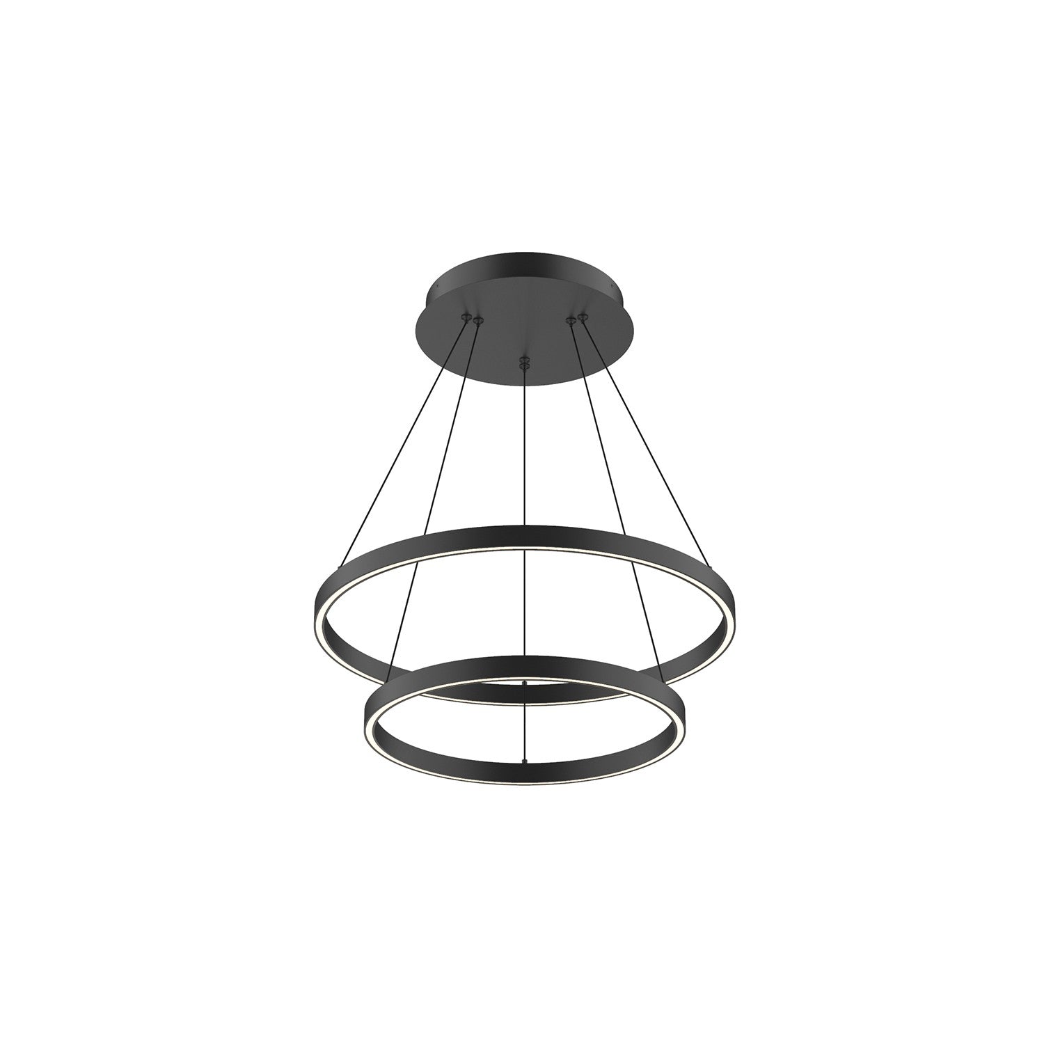 Kuzco Lighting - CH87824-BK - LED Chandelier - Cerchio - Black