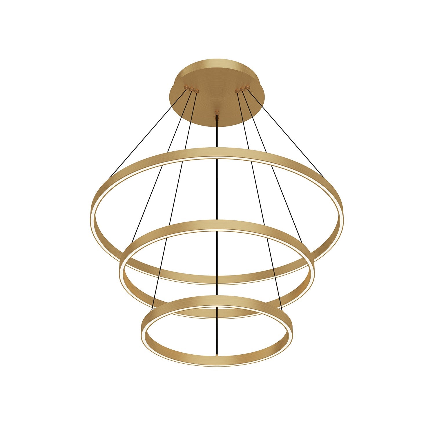 Kuzco Lighting - CH87932-BG - LED Chandelier - Cerchio - Brushed Gold