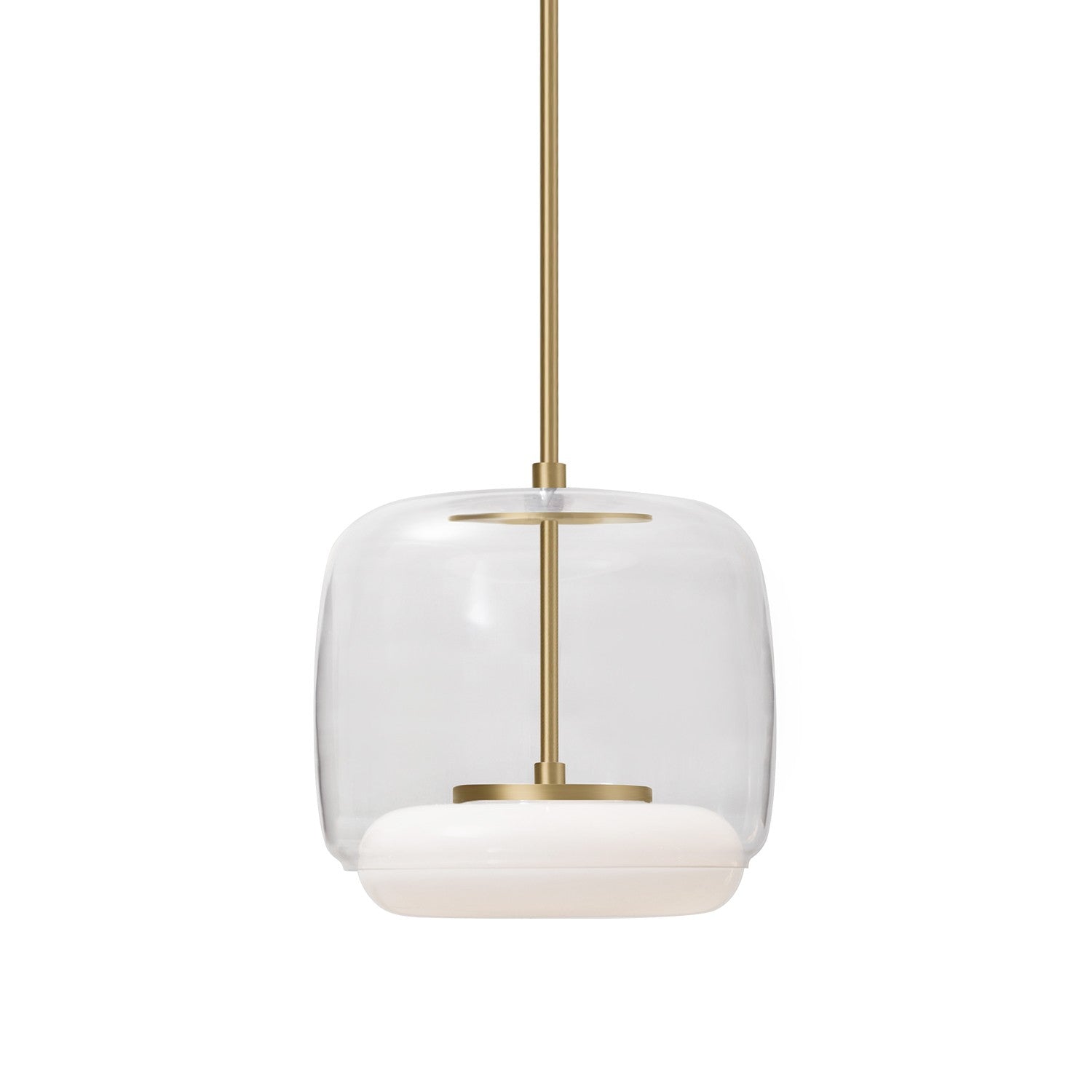 Kuzco Lighting - PD70610-CL/BG - LED Pendant - Enkel - Clear/Brushed Gold