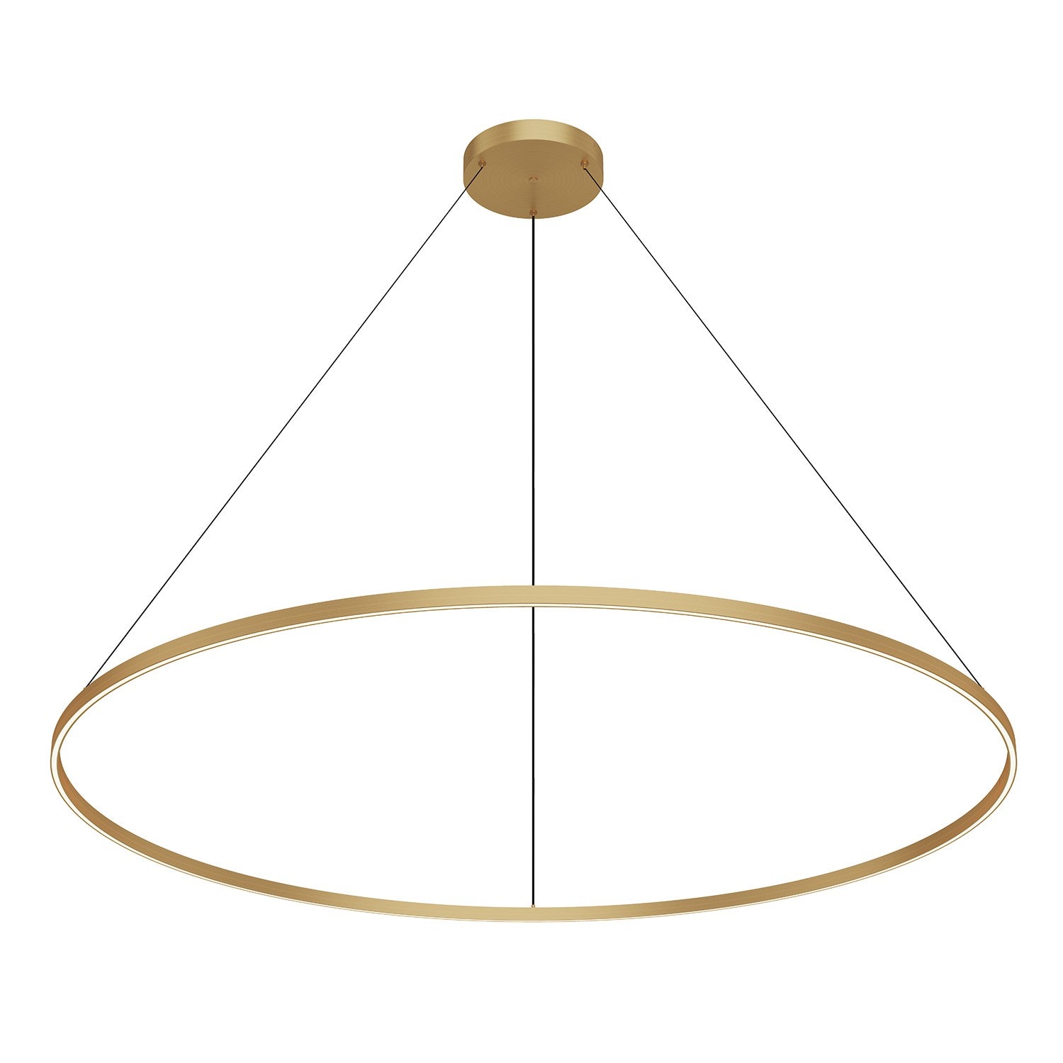 Kuzco Lighting - PD87772-BG - LED Pendant - Cerchio - Brushed Gold