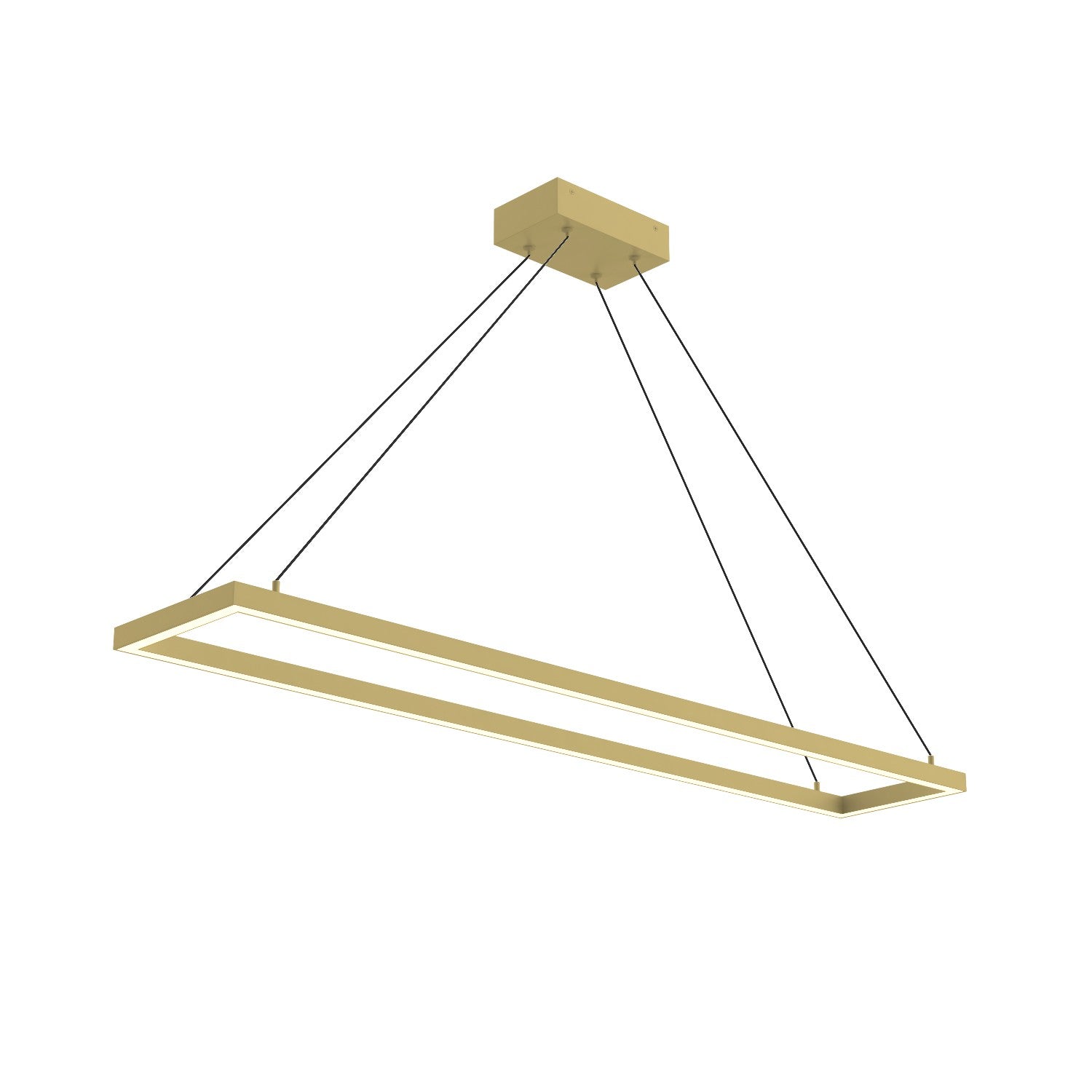 Kuzco Lighting - PD88548-BG - LED Pendant - Piazza - Brushed Gold