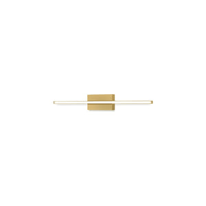 Kuzco Lighting - WS18224-BG - LED Wall Sconce - Vega Minor - Brushed Gold