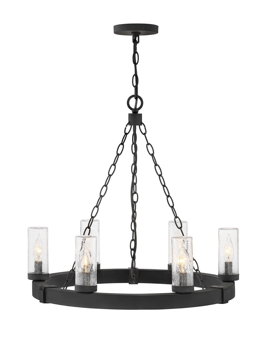 Hinkley - 29206BK - LED Hanging Lantern - Sawyer - Black