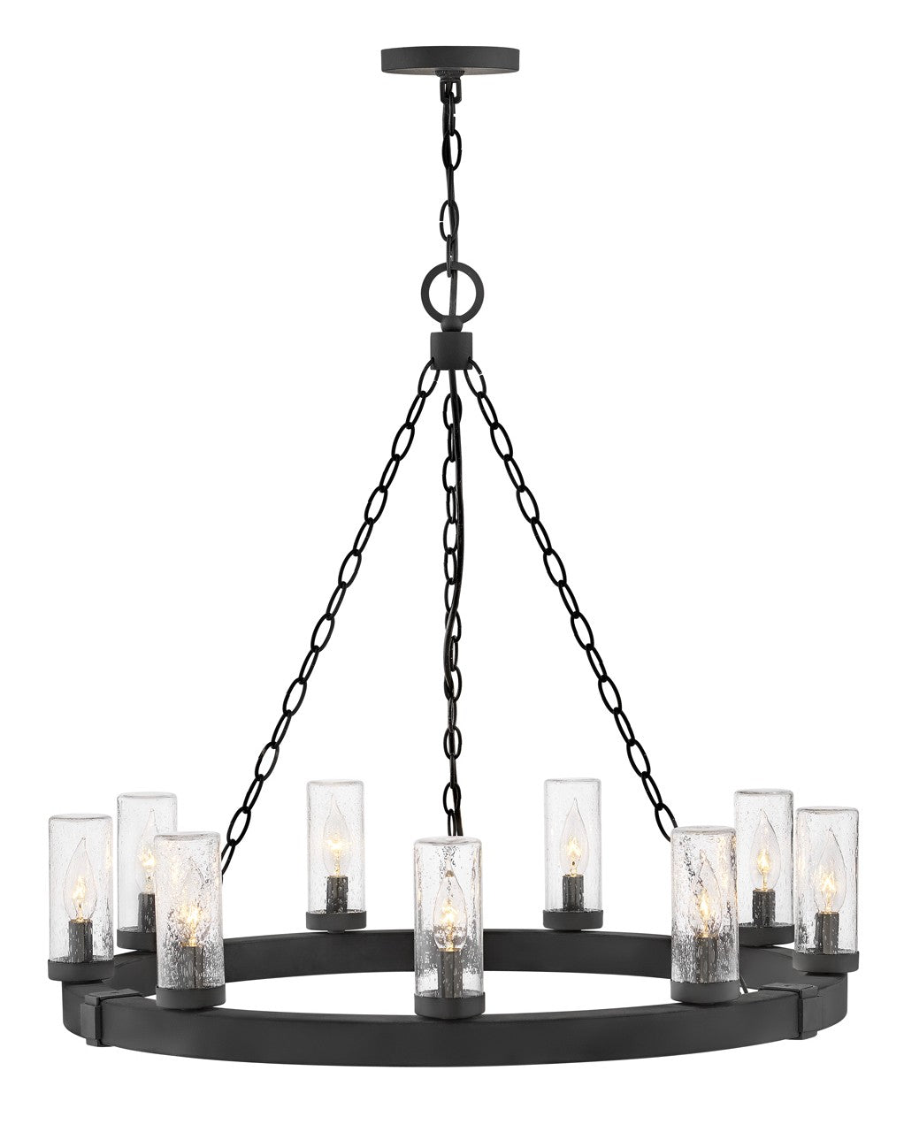 Hinkley - 29208BK - LED Chandelier - Sawyer - Black