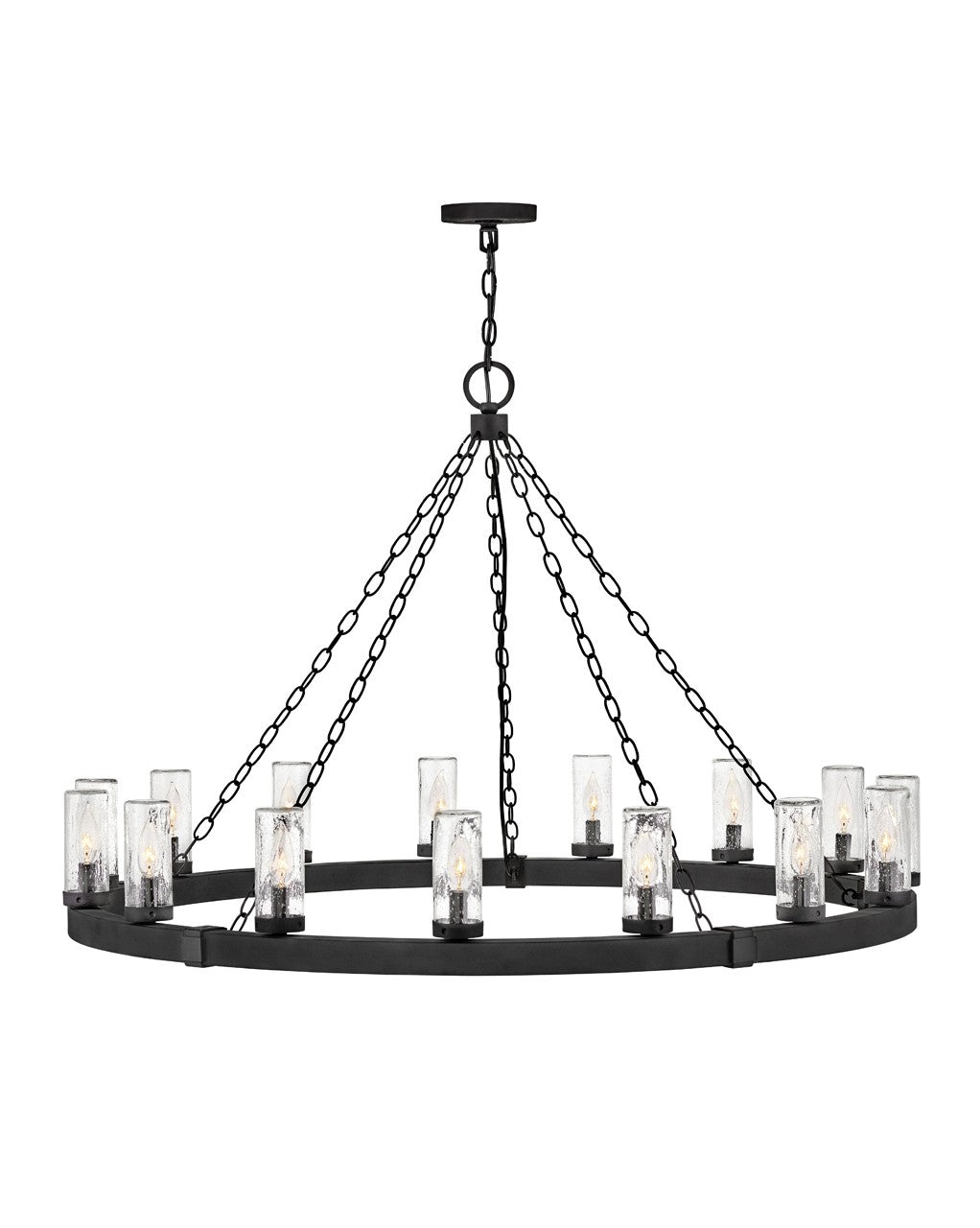 Hinkley - 29209BK - LED Hanging Lantern - Sawyer - Black