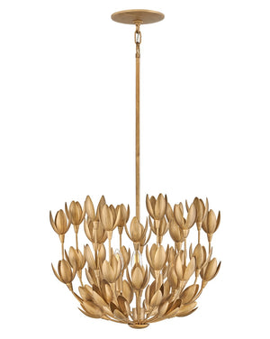 Hinkley - 30011BNG - LED Pendant - Flora - Burnished Gold