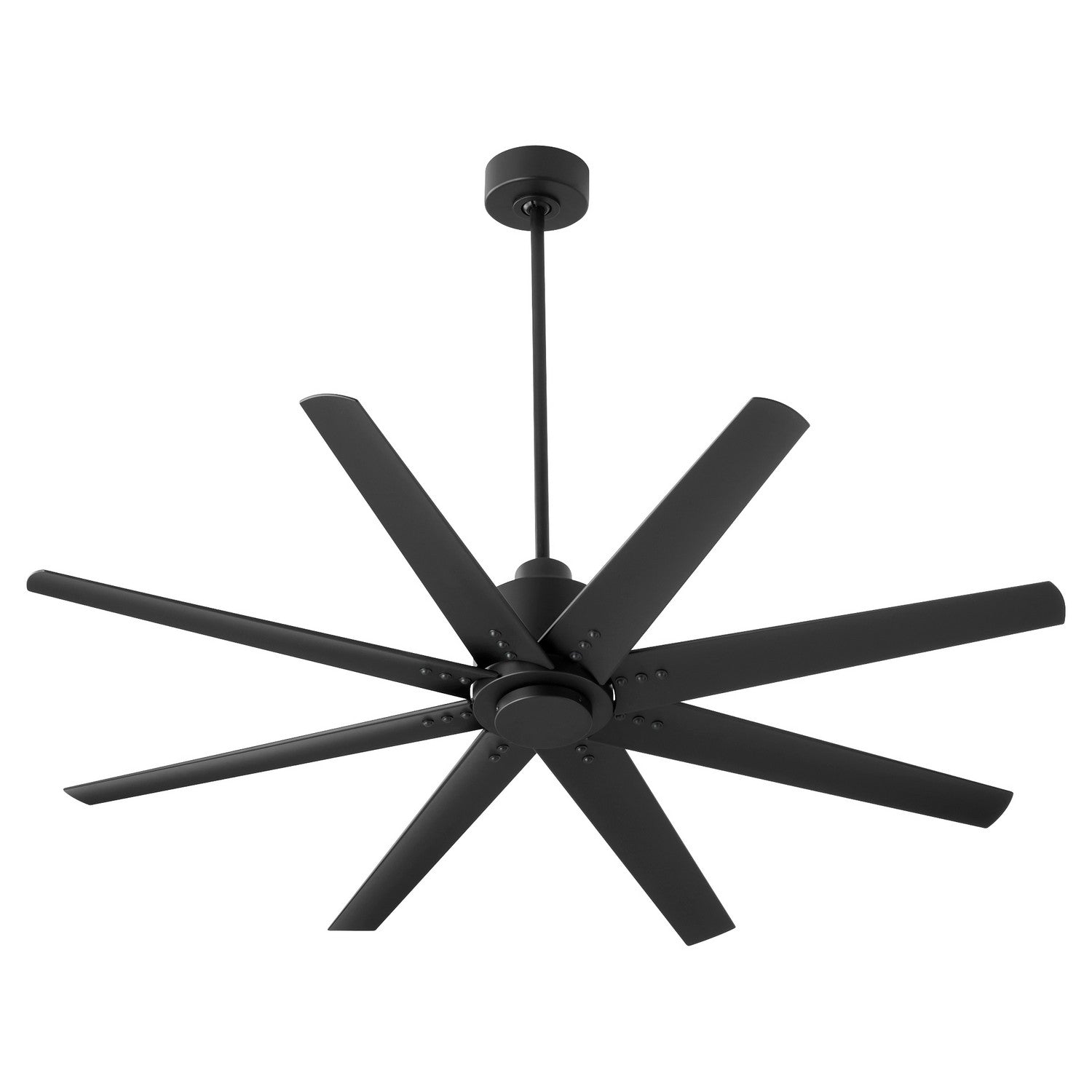 Oxygen - 3-112-1515 - 56"Ceiling Fan - Fleet - Black W/ Black Blades