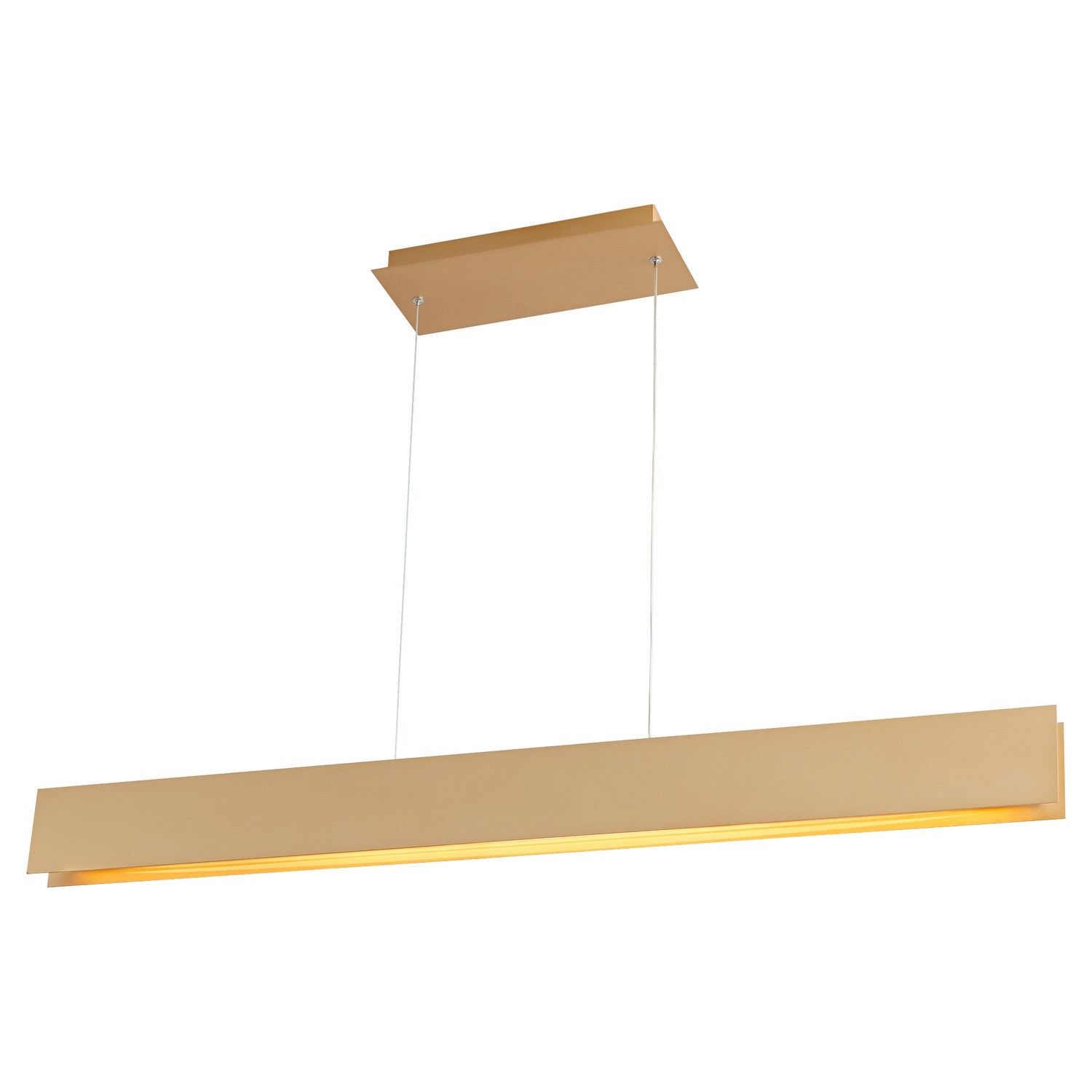 Oxygen - 3-6018-60 - LED Pendant - Brio - Powdered Gold