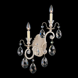 Schonbek - 3758-48 - Two Light Wall Sconce - Renaissance - Antique Silver