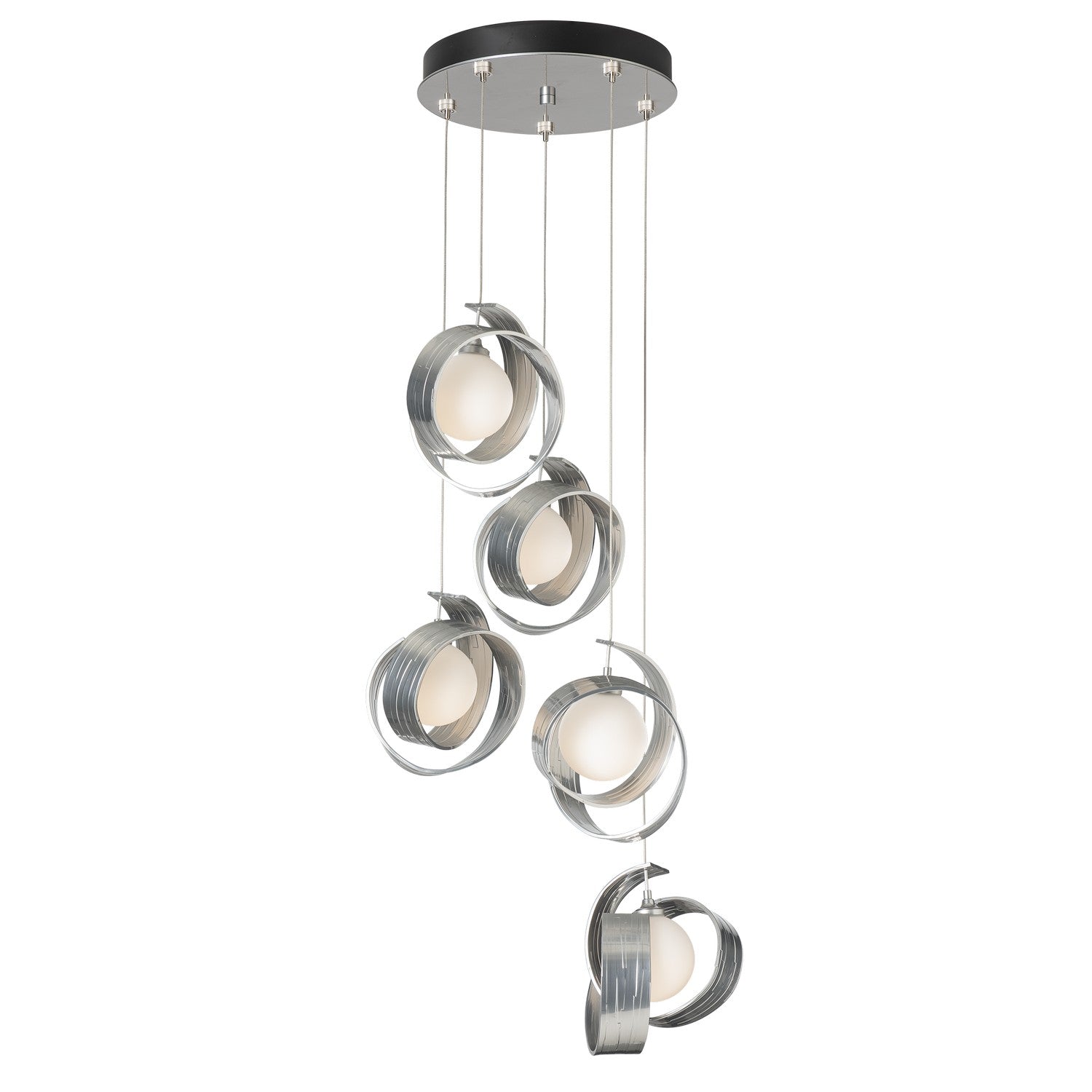 Hubbardton Forge - 131129-SKT-STND-85-GG0711 - LED Pendant - Riza - Sterling