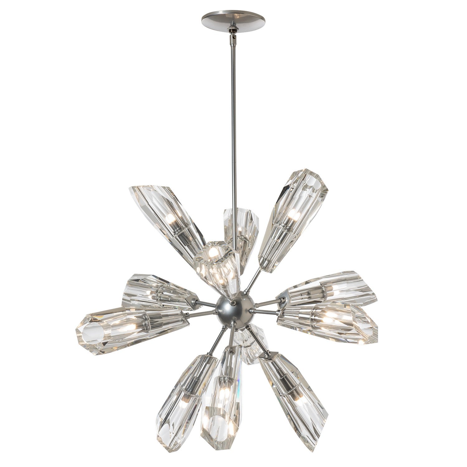 Hubbardton Forge - 131321-SKT-MULT-89-CR - Luma 12-Light Starburst Pendant - Luma - Ink