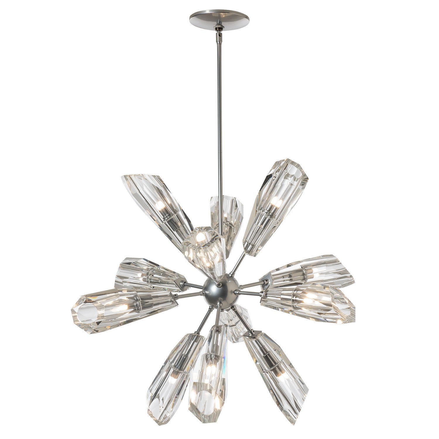 Hubbardton Forge - 131321-SKT-MULT-85-CR - LED Pendant - Luma - Sterling