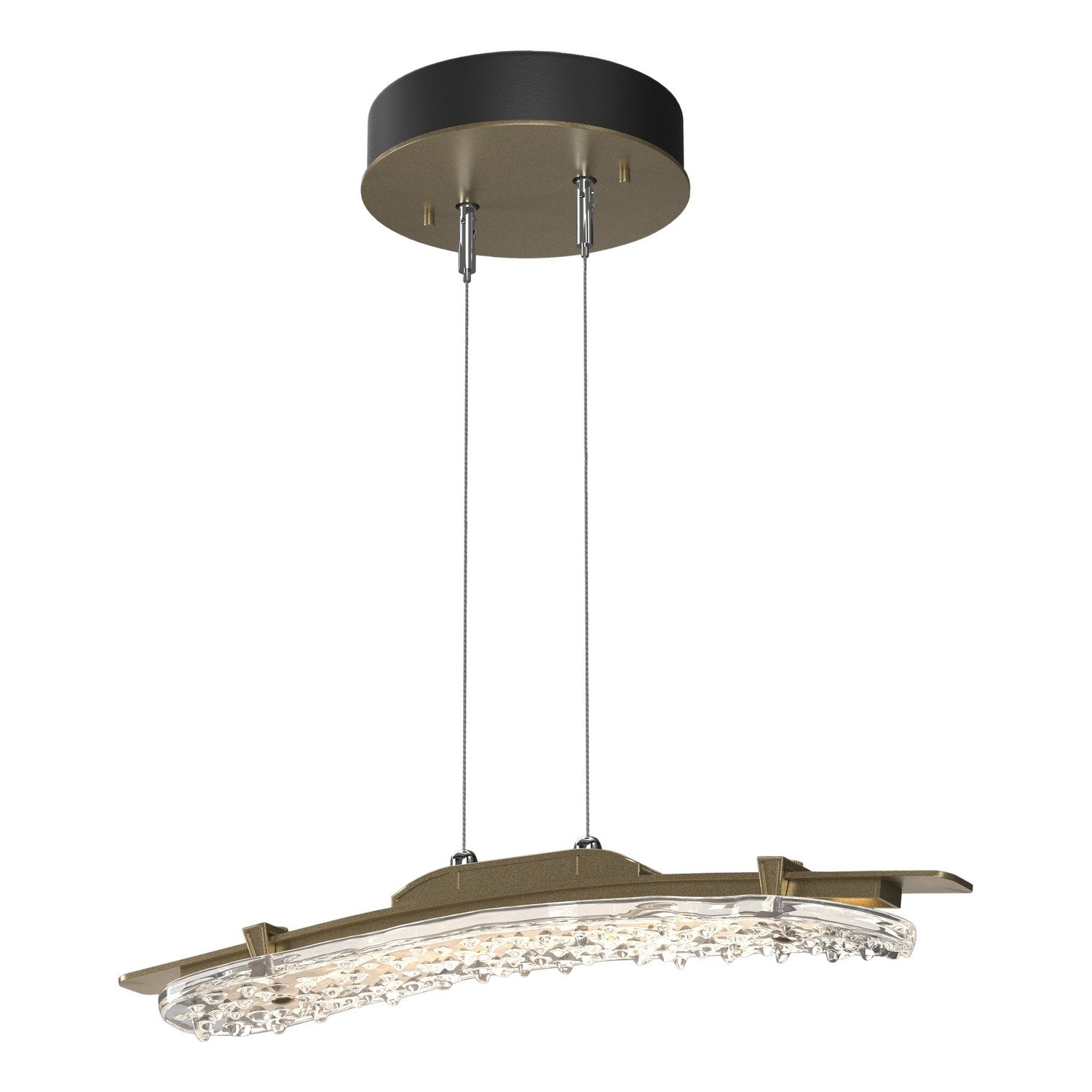 Hubbardton Forge - 137585-LED-STND-84-ZM0747 - LED Pendant - Glissade - Soft Gold