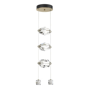 Hubbardton Forge - 139058-LED-STND-86-CR - LED Pendant - Gatsby - Modern Brass