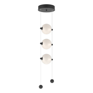 Hubbardton Forge - 139059-LED-STND-10-GG0668 - LED Pendant - Abacus - Black