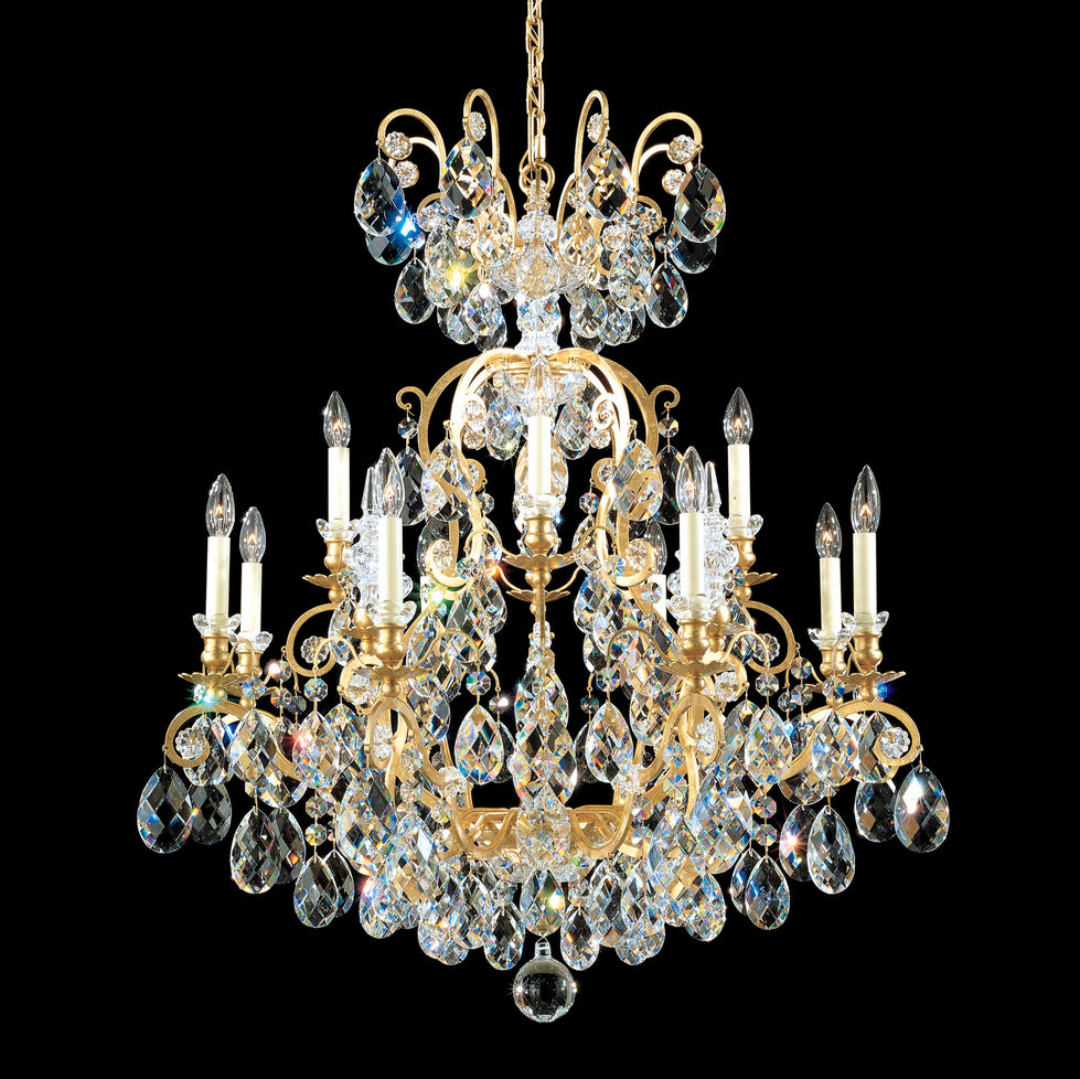 Schonbek - 3772-22 - 13 Light Chandelier - Renaissance - Heirloom Gold