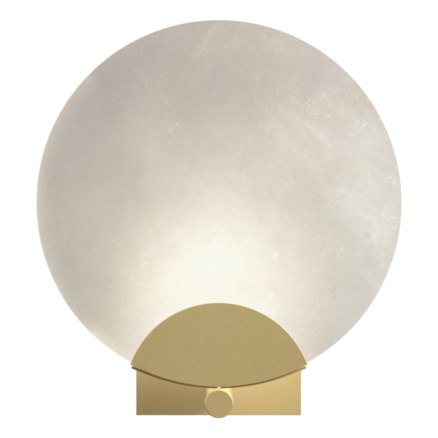 Hubbardton Forge - 201059-SKT-86-AR - One Light Wall Sconce - Callisto - Modern Brass