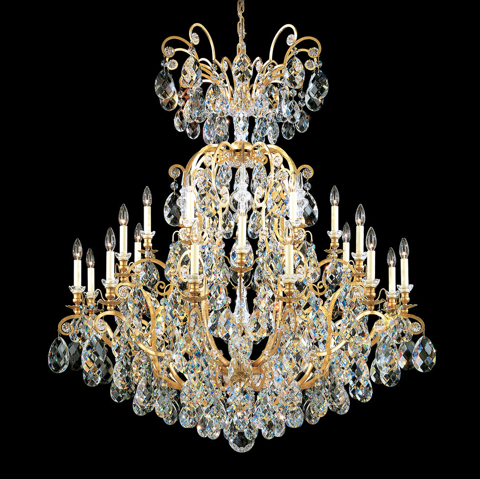 Schonbek - 3774-22 - 25 Light Chandelier - Renaissance - Heirloom Gold