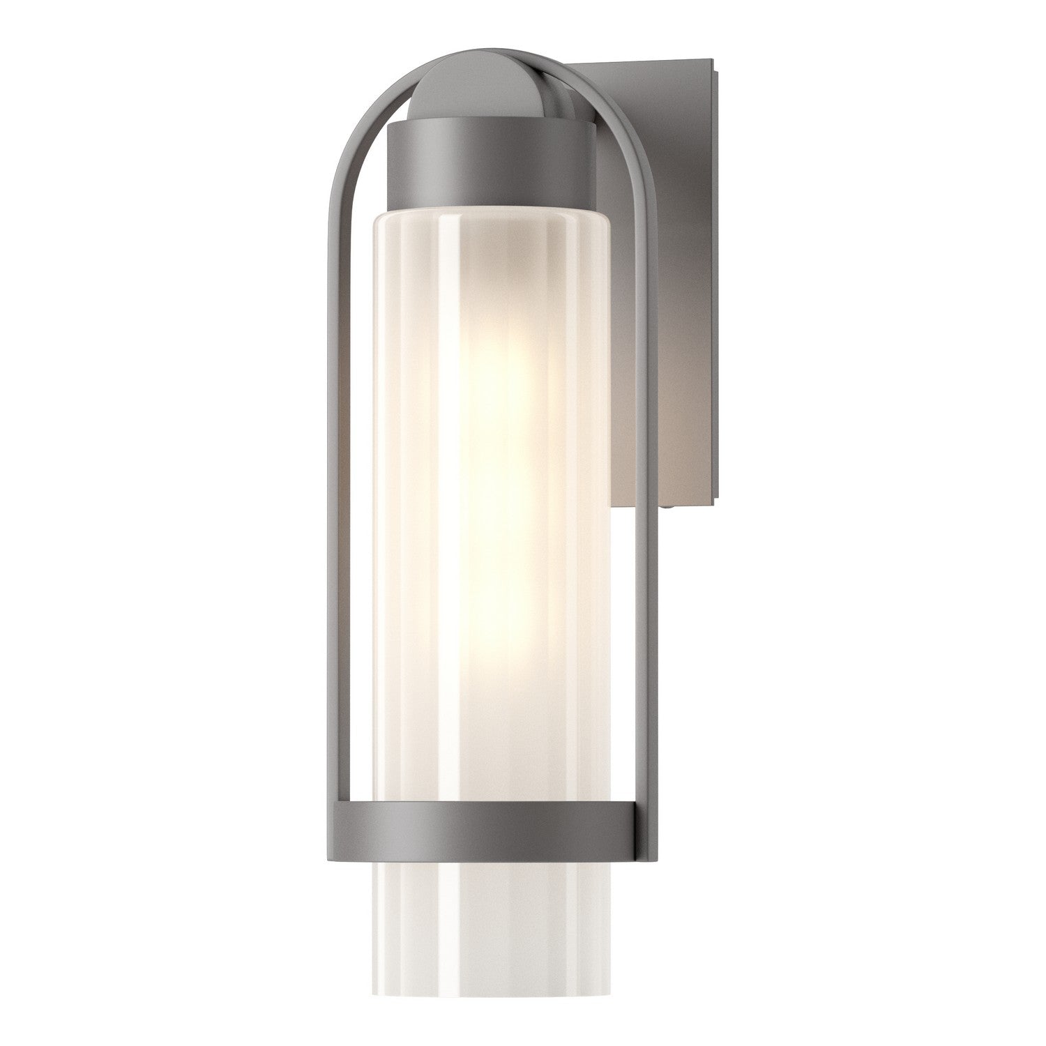 Hubbardton Forge - 302555-SKT-78-FD0741 - Alcove Small Outdoor Sconce - Alcove - Coastal Burnished Steel