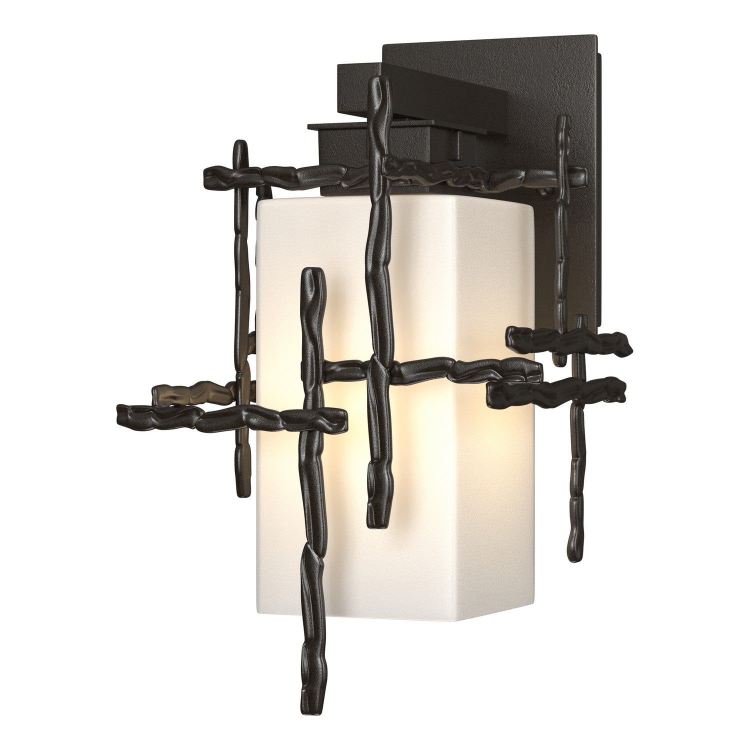 Hubbardton Forge - 302580-SKT-14-GG0111 - Tura Small Outdoor Sconce - Tura - Coastal Oil Rubbed Bronze