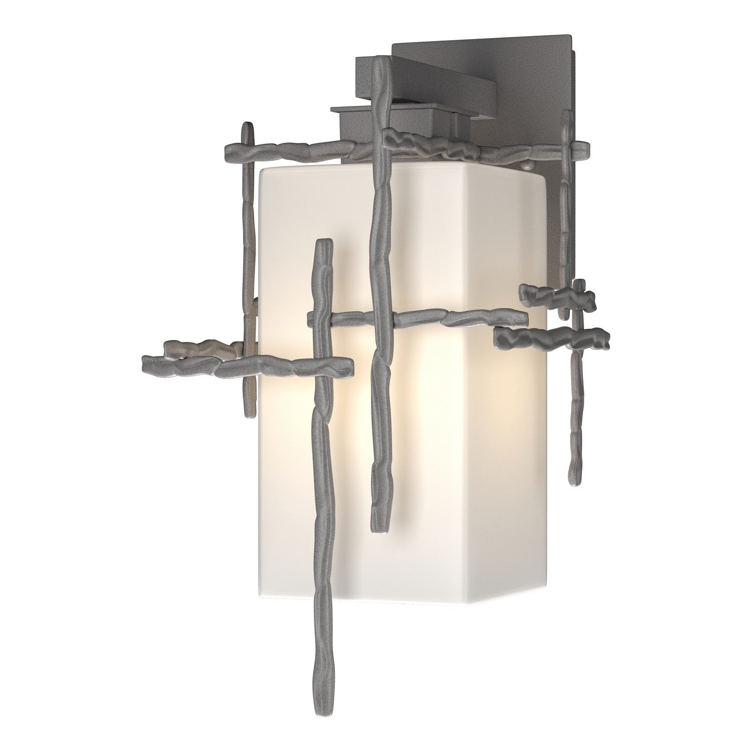 Hubbardton Forge - 302581-SKT-78-GG0093 - One Light Outdoor Wall Sconce - Tura - Coastal Burnished Steel