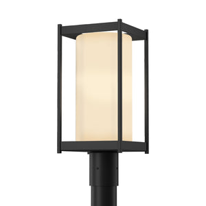 Hubbardton Forge - 342021-SKT-80-GG0732 - One Light Outdoor Post Mount - Cela - Coastal Black