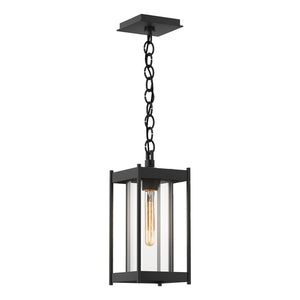 Hubbardton Forge - 362021-SKT-80-ZM0730 - One Light Outdoor Lantern - Cela - Coastal Black
