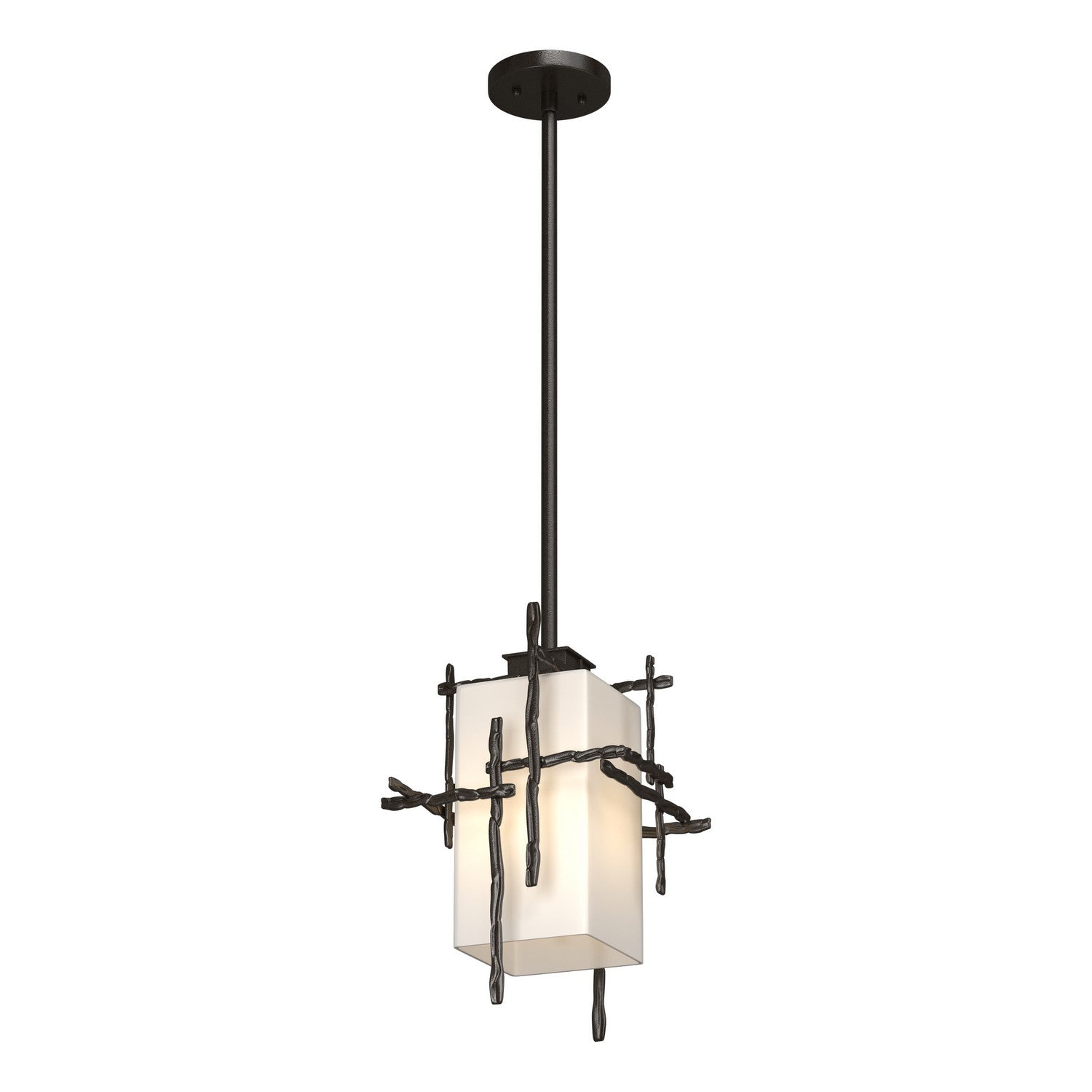 Hubbardton Forge - 363015-SKT-MULT-14-GG0093 - One Light Outdoor Pendant - Tura - Coastal Oil Rubbed Bronze