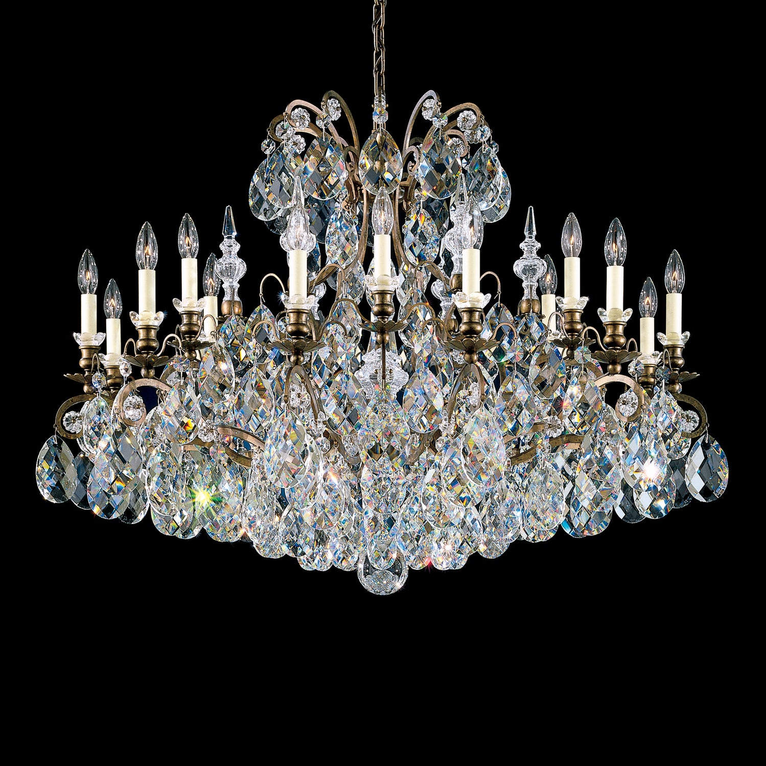 Schonbek - 3792-76 - 19 Light Chandelier - Renaissance - Heirloom Bronze
